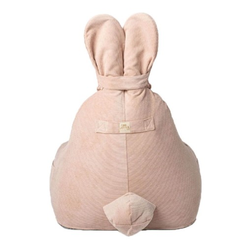 Pufa Funny Bunny sztruksowa różowa The Brooklyn Kids