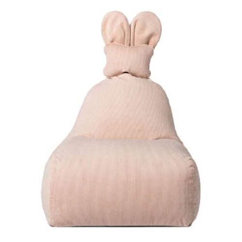 Pufa Funny Bunny sztruksowa różowa The Brooklyn Kids
