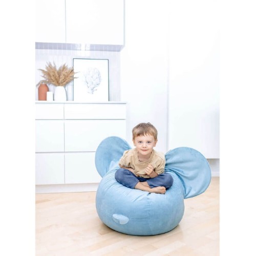 Pufa Ears niebieska The Brooklyn Kids