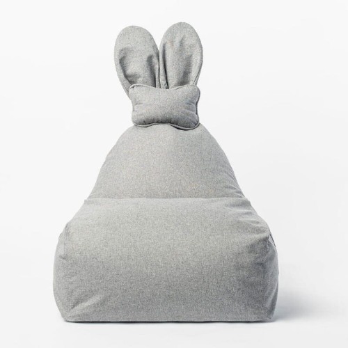 Puf Funny Bunny szary The Brooklyn Kids