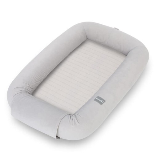 Gniazdko niemowlęce modularne  grey z odpinanymi bokami 2 w 1 Sleepee