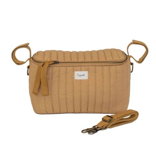 3 Sprouts Organizer do wózka Quilted Solid Mustard