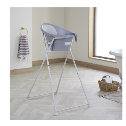 Shnuggle Wanienka dla Niemowlaka z Odpływem Baby Pebble Grey