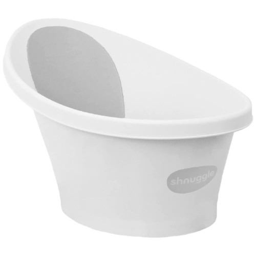 Wanienka dla niemowlaka z odpływem Baby grey Shnuggle