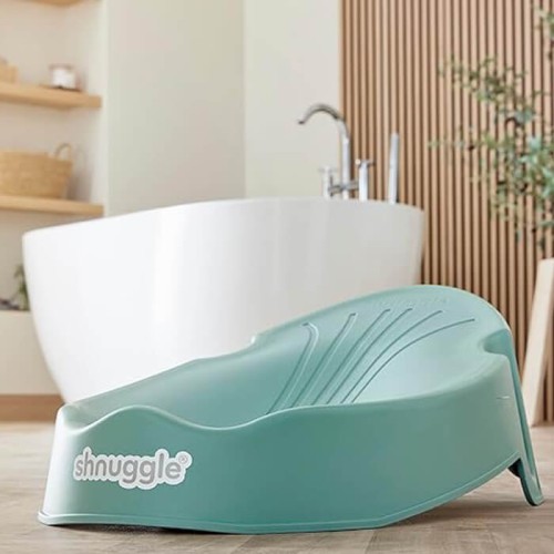 Shnuggle Leżaczek do Kąpieli Noworodka Eucalyptus