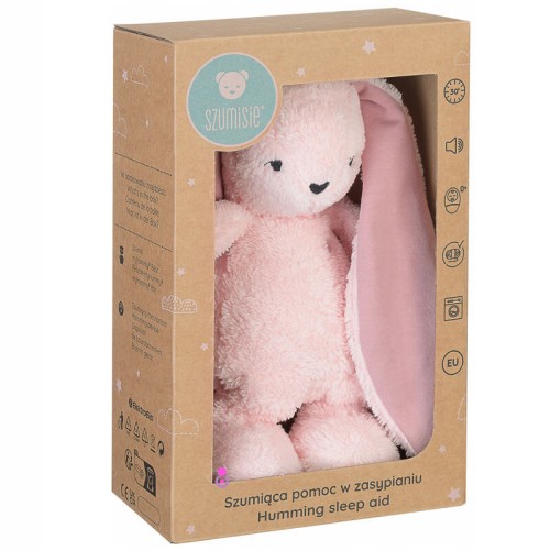 Szumisie królik różowy  pudełko prezentowe