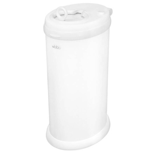 Kosz na pieluchy stalowy matte white Ubbi