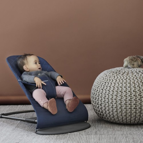 Leżaczek Bliss Woven granat BabyBjorn