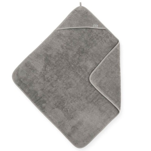 Ręcznik dla niemowlaka z kapturkiem Frotte Storm Grey Jollein
