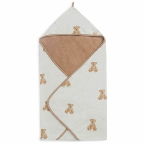 Ręcznik dla niemowlaka bawełna jersej Teddy Bear Jollein