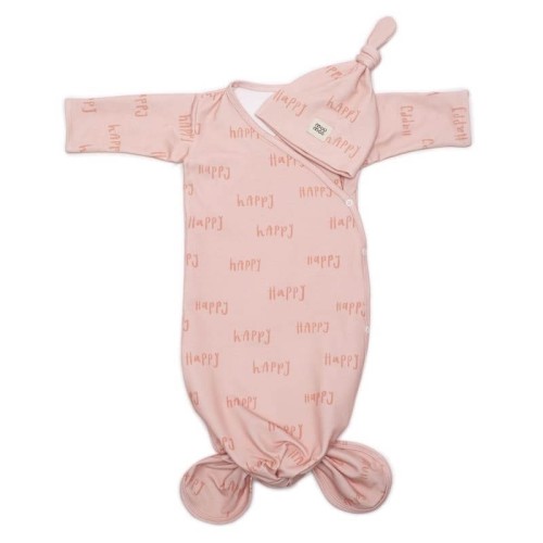 Śpiworek dla noworodka z czapeczką wielofunkcyjny Fish Happy Hi Little One