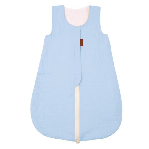 Śpiworek dla noworodka muślin Baby blue Hi Little One