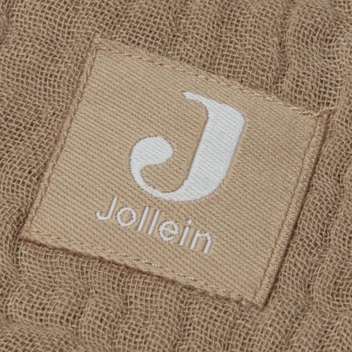 Kocyk otulacz dla dziecka muślinowy 120x120 Fringe Biscuit Jollein