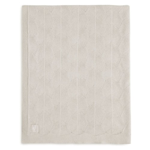Kocyk tkany Shell Knit Gots Nougat Jollien