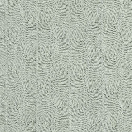 Jollien Kocyk tkany Shell Knit Gots  Sea Foam