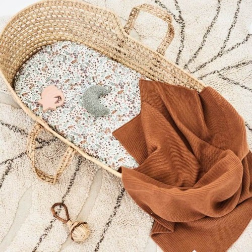 Jollien Kocyk tkany Basic Knit Caramel Jollein