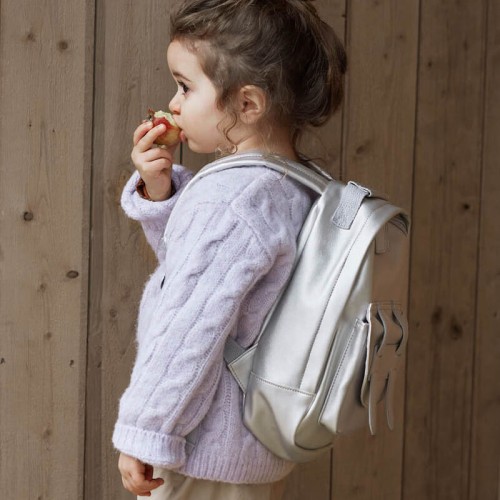 Elodie Details - Plecak BackPack MINI - Silver Sheen