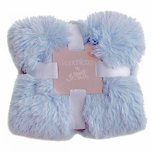 Kocyk futerkowy Koochicoo blue Bizzi Growin