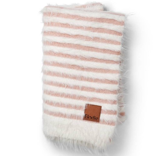 Kocyk Furry Knit Faded Rose Elodie Details