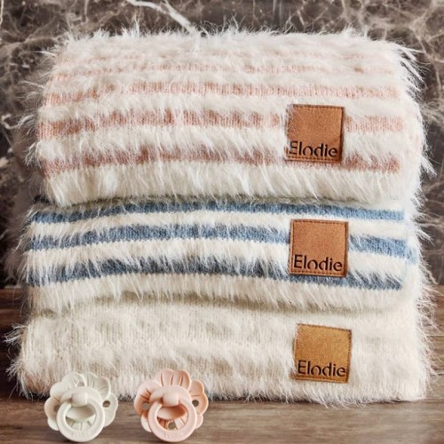 Elodie Details Kocyki Furry Knit