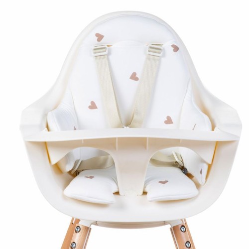 Ochraniacz do krzesełka Evolu 2 Jersey Hearts Childhome