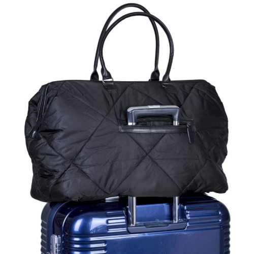 Torba Mommy Bag pikowana czarna Childhome