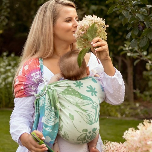 Chusta kółkowa Shrooms Bright Supermama