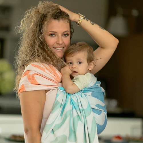 Chusta kółkowa i waga 2w1 Supermama