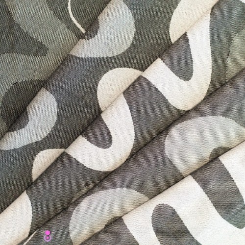 Waga tuląca dla niemowlaka Gray Waves Bright Supermama