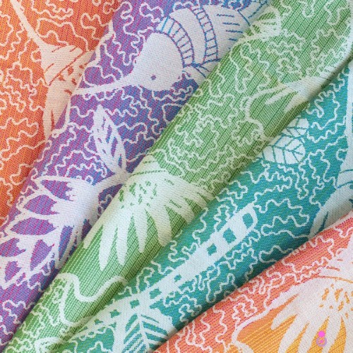 Waga tuląca dla niemowlaka Magical Garden Bright Supermama