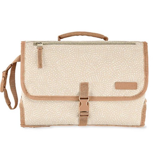 Mata do przewijania Pronto Beige Swirl Dot Skip Hop