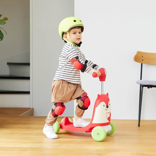 Skip Hop Hulajnoga Jeździk i Pchacz dla Dziecka 3w1 ZOO