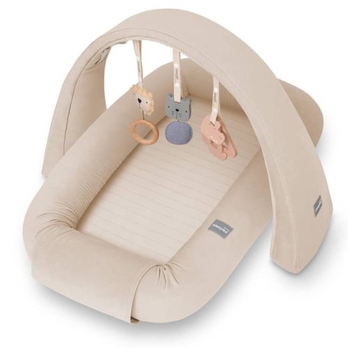 Gniazdko niemowlęce modularne 2w1 pałąk sand Sleeppe