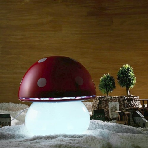 Nawilżacz powietrza ultradźwiękowy grzybek czerwony Duux