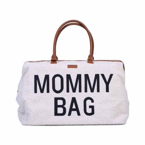 Torba Mommy Bag Teddy Bear White Childhome