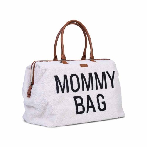 Torba Mommy Bag Teddy Bear White Childhome