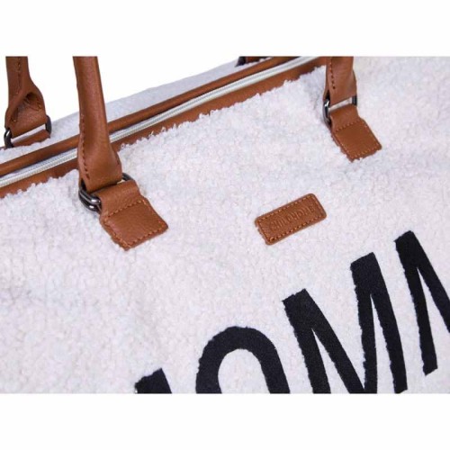 Torba Mommy Bag Teddy Bear White Childhome