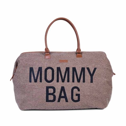 Torba Mommy Bag Teddy Soft Brown Childhome