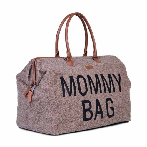 Torba Mommy Bag Teddy Soft Brown Childhome