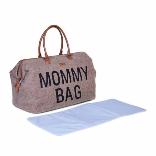 Torba Mommy Bag Teddy Soft Brown Childhome