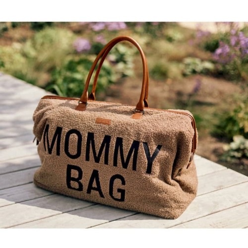 Torba Mommy Bag Teddy Soft Brown Childhome