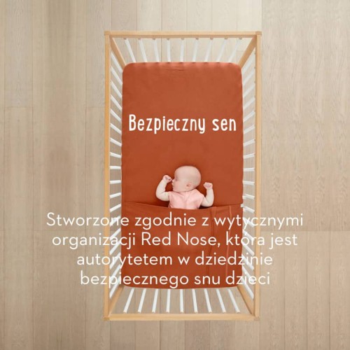 Kołderka nakładana na materac do łóżeczka ergoPouch