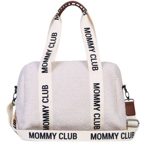 Torba do wózka Mommy Club Signature Teddy White Childhome