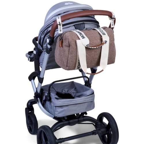 Torba do wózka Mommy Club Signature Teddy Soft brown Childhome