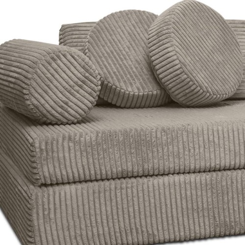Sofa modułowa do zabawy Montessori beżowa Kotey