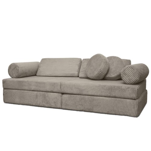 Sofa modułowa do zabawy Montessori beżowa Kotey