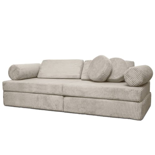 Sofa modułowa do zabawy Montessori kremowa Kotey
