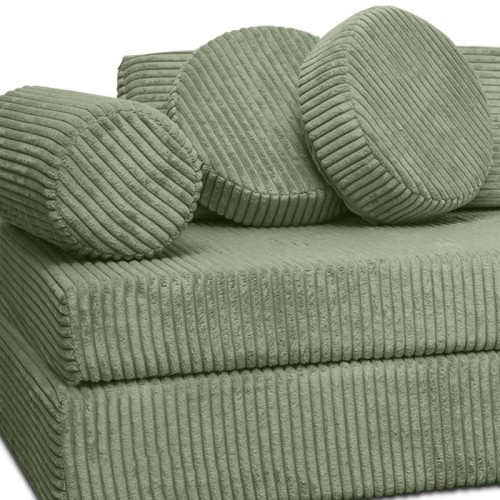 Sofa modułowa do zabawy Montessori pistacjowa Kotey