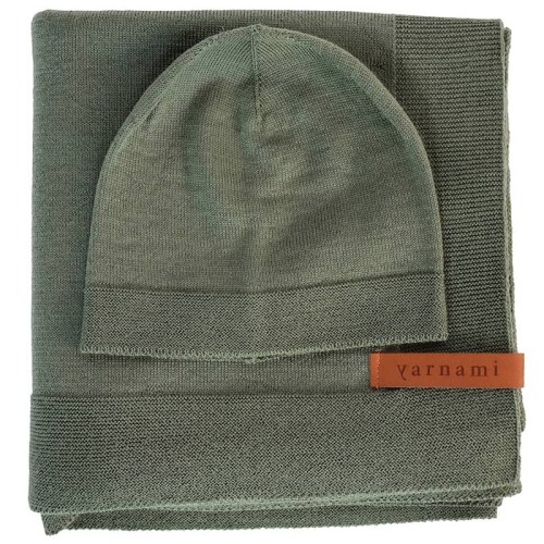 Zestaw merino amori amori Cozy oliwkowy