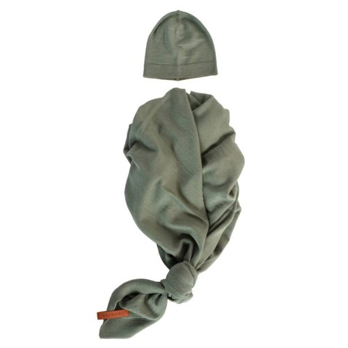 Zestaw merino amori amori Cozy oliwkowy